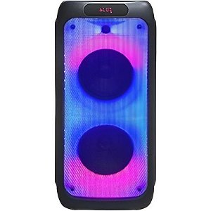 Caixa De Som Portátil Bluetooth Satellite As-L824 400W - Preta