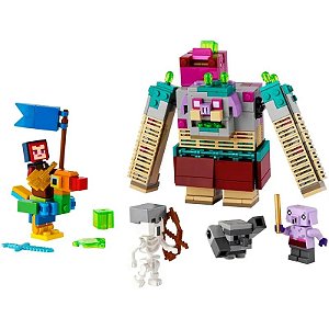 Conjunto Lego Minecraft Legends: Batalha Contra o Devorador - 21257 (420 Peças)