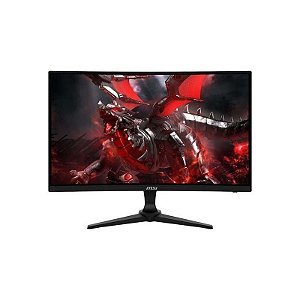 Monitor MSI Curvo 23,6 FHD para Jogos - HDMI, 75Hz, Bivolt - Preto