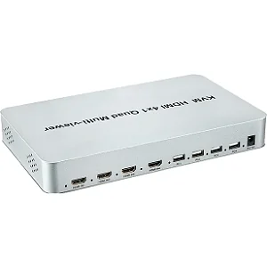 Interruptor HDMI 4K 4x1 Quad Multi Viewer - Full HD 60Hz