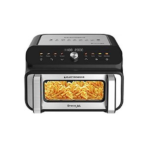 Fritadeira Elétrica Electrobras Bravo XL 1.900W - Preta e Prata - 220V/240V