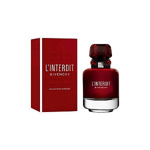 Perfume Givenchy L Interdit Rouge Eau De Parfum 80Ml - Fragrância Intensa E Sofisticada