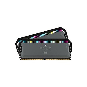 Memória RAM Corsair Dominator Platinum RGB 32GB (2x16GB) DDR5 5200MHz CMT32GX5M2B5200Z40