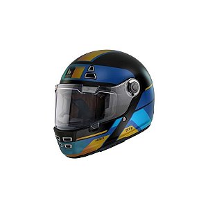 Capacete MT Helmets Jarama 68TH C7 Azul Tamanho XXL