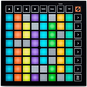 Controlador MIDI Novation Launchpad X para Produção Musical Profissional