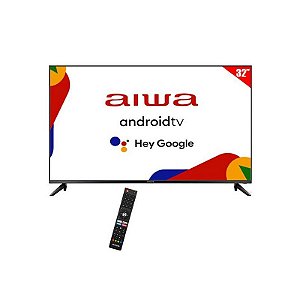 Tv Inteligente Led 32 Aiwa Aw32B4Sm Hd Android Google Tv Wi-Fi/Bluetooth