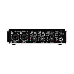 Interface de Áudio Behringer U-Phoria UMC204HD - Preta