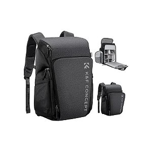 Mochila K&F Beta para Câmera 25L Cinza - Modelo KF13.128V3