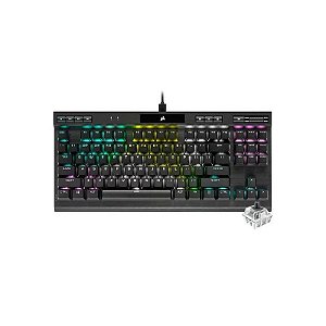 Teclado Mecânico Gamer Corsair K70 RGB - Preto (Inglês)