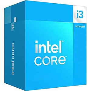 Processador Intel Core i3-14100 LGA1700 3.50GHz com Cooler e 12MB de Cache
