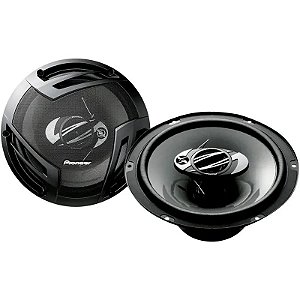 Caixa de Som Coaxial Pioneer TS-A2503I 10 - Potência 420W - Cor Preta