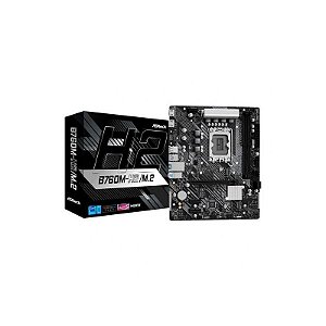 Placa Mãe Asrock B760M-H2, Socket 1700, DDR5, Micro-ATX, HDMI, M.2