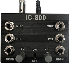 Intercomunicador Ufq para Aviação com Conector Duplo