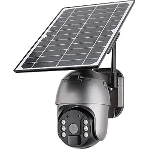 Câmera de Segurança PTZ Solar 4G KF50-0009A - Vigilância Inteligente e Autônoma para Brasil
