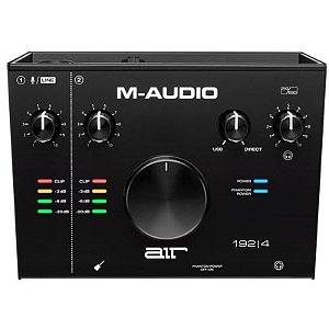 Interface de Áudio USB M-Audio Air 192 | 4 Canais - Alta Performance e Qualidade Profissional