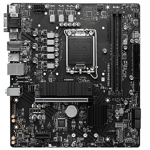 Placa Mãe Msi B1760M-G Pro Lga1700 - Suporte 2Xddr4, M.2, Pci-E, Hdmi, Dp E Vga