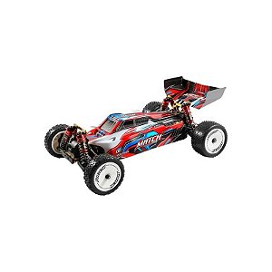 Carro Elétrico Wltoys 104001 - Escala 1/14 - 45KM/H - Controle Remoto - Vermelho