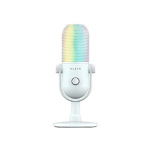 Microfone Razer Seiren V3 Chroma RGB USB - Edição Nasa Branca RZ19-05060200-R3U1