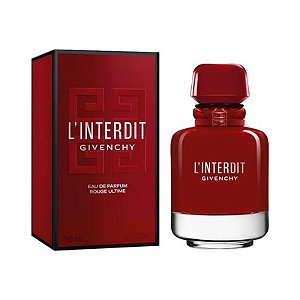 Perfume Givenchy L'Interdit Rouge Ultime 80ML - Fragrância Elegante e Sedutora
