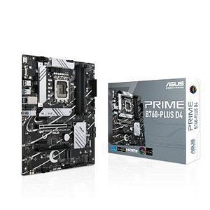 Placa Mãe Asus B760-Plus Prime D4 para Processadores 1700 com HDMI e VGA