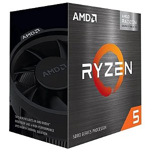 Processador AMD Ryzen 5 5600G 3.9GHz 6 Núcleos com Cooler - Socket AM4