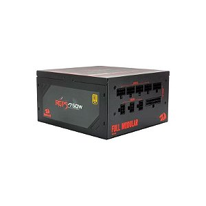 Fonte Redragon RGPS GC-PS015 750W 80 Plus Gold Modular ATX Bivolt - Preto
