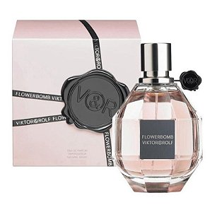 Perfume Viktor & Rolf Flowerbomb 100ml Eau de Parfum - Elegância Floral Intensificada
