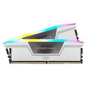 Memória RAM Corsair Vengeance RGB 32GB (2x16GB) DDR5 6000MHz - Alta Performance e Estilo