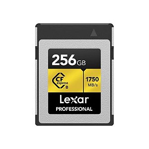 Cartão De Memória Profissional Lexar Gold Series 256Gb Cfexpress B 1750-1000 Mb/S