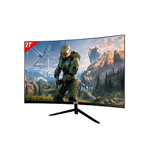 Monitor Curvo de 27 Full HD 165Hz com Tecnologia HDMI e DisplayPort