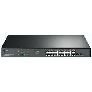 Switch TP-Link TL-SG1218MP 18 Portas 10/100Mbps PoE+ 16 Portas