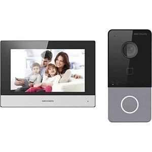Porteiro Eletrônico Hikvision DS-KIS603-P - Sistema de Vídeo Porteiro Online