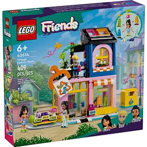 Loja de Moda Vintage Lego Friends - 42614 409 Peças