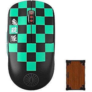 Mouse Gamer Sem Fio Pulsar X2V2 - Edição Demon Slayer Tanjiro 4K Médio