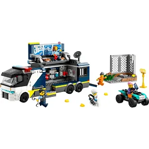 Caminhão Laboratório Móvel De Investigação Policial Lego City - 60418 (674 Peças)