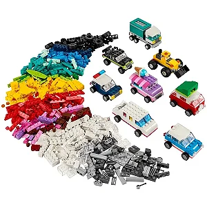 Conjunto de Veículos Criativos LEGO Clássico - 11036 900 Peças