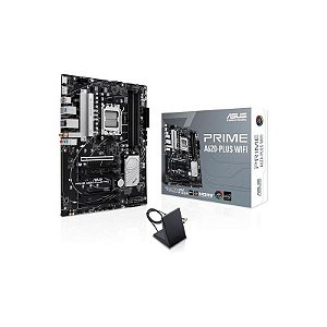 Placa Mãe Asus Prime A620-Plus Wi-Fi AM5, Chipset AMD A620, DDR5, ATX