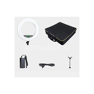 Aro De Luz Led Nicefoto 18 Bi-Color Com Tripé - Fotografia Profissional