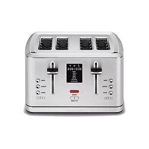 Torradeira Cuisinart Cpt-740 4 Fatias 110V - Prata - Máxima Eficiência