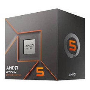 Processador AMD Ryzen 5 8400F, 4.2GHz (Max Turbo 4.7GHz), Socket AM5, 22MB Cache, Box
