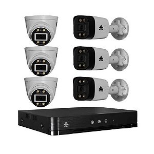 Kit de Vigilância DVR Hetzer Vision com 16 Câmeras de Segurança