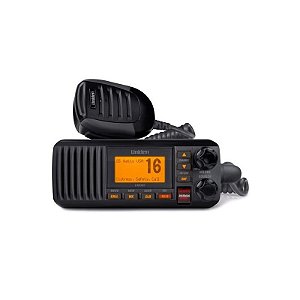 Rádio VHF Uniden Marine UM-385 com 80 Canais - Preto