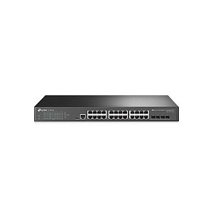 Switch Gerenciável - Roteador TP-Link TL-SG3428 de 24 Portas 10/100/1000Mbps