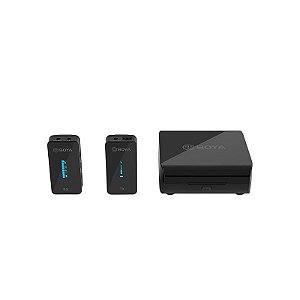 Microfone Sem Fio Profissional Boya By-Xm6-K1 - Preto