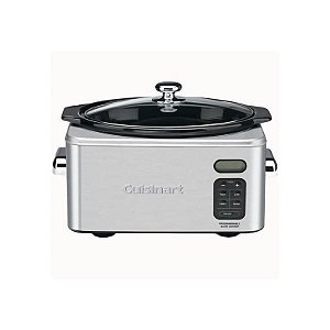 Panela Elétrica Cuisinart Psc-650 6.5L Inox 110V - Prata & Preparo De Refeições Completo