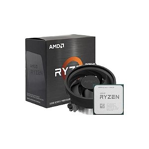 Processador AMD Ryzen R5 5600X. Soquete AM4. 4.6GHz. 35MB