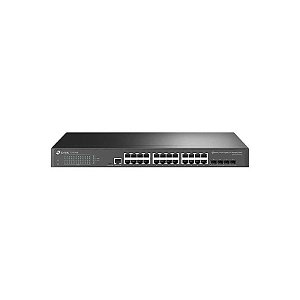 Switch TP-Link TL-SG3428 - 24 Portas Gigabit com 4 SFP para Networking Profissional