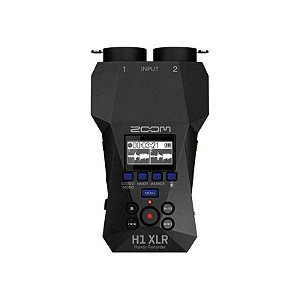 Gravador Portátil Zoom H1 com Conexão XLR para Áudio Profissional