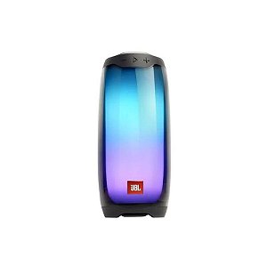 Caixa de Som JBL Pulse 4 com Bluetooth, Iluminação 360º e Bateria de 7260mAh - Preto