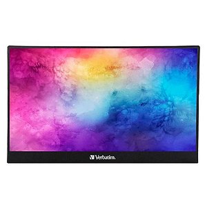 Monitor Portátil Verbatim PMT-14 14 Touchscreen Full HD - Cor Preto